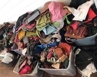 Expensive Purseapolloza (Preliminary Pic, Family will be keeping some)