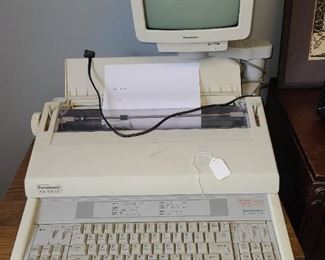 Vintage word processor