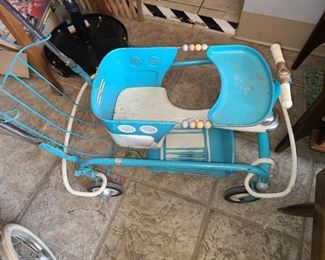 Vintage baby strollers