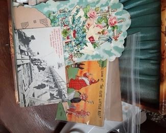 Vintage cards, postcards, Valentines