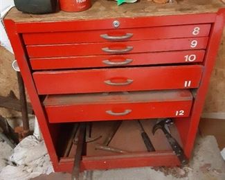 Metal tool box