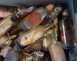 Miniature liquor bottles