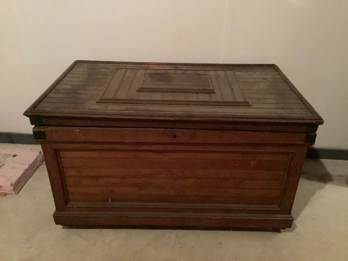Antique Trunk Early 1900s Charleston