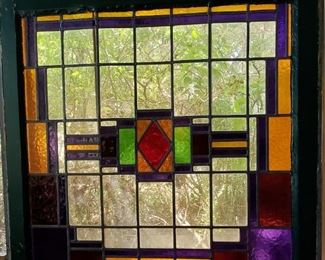 Antique stained glass