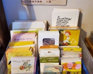 Vintage greeting cards.