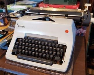 Vintage Olympia SM-9 Manual Typewriter.