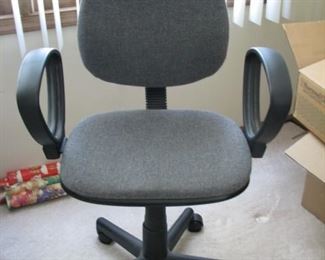 #9 $15.00 - grey office chair