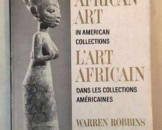 African Art Book Signed By Author 