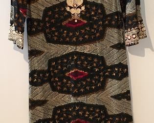 Etta Moten Barnett vintage 60’s dress from Afrika travels.