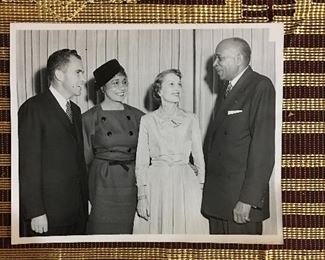 Nixon, Etta Moten Barnett, Pat Nixon and Claude A Barnett
