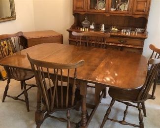 Maple Table and 4 Chairs