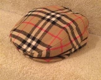 Vintage Burberry Newsboy cap.  Nova Check 