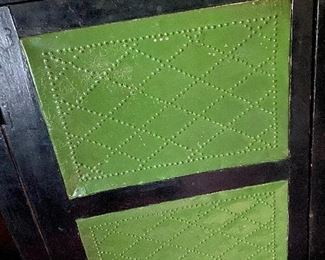Green punched front Pie safe