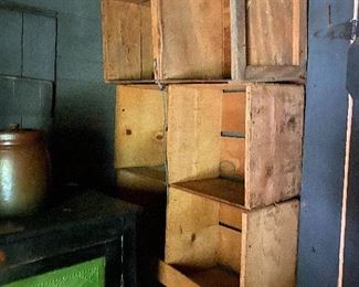Vintage crates