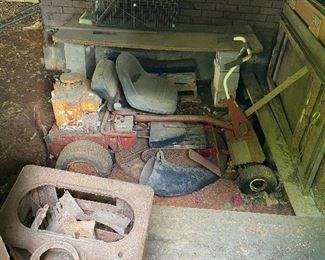 Snapper mower , And Wood burning stove