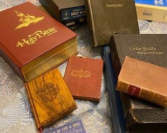 Children’s Bible, travel Bibles, old Bibles