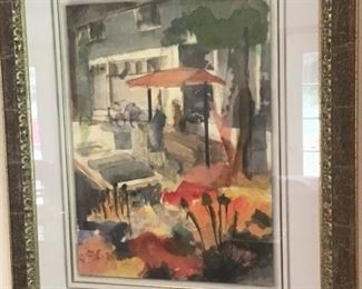 Charles Davies Giclee with COA