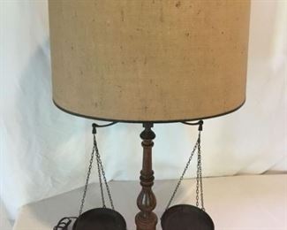 Lamp with Scales