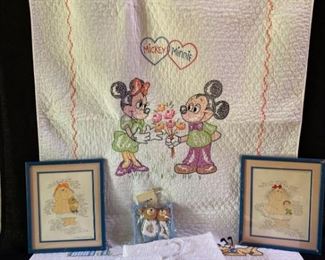 Mickey and Minnie Blanket and More