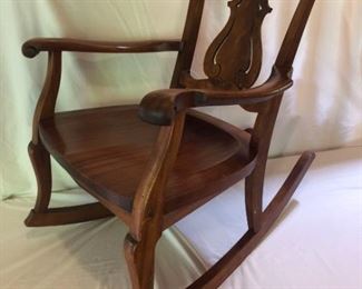 Solid Wood Rocker