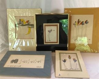 Thumbprint Birds and More