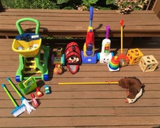 Toy Shopping Cart Vacuums and Miscellaneous Toys