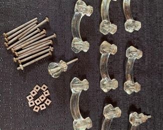 Vintage Glass Pulls