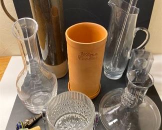 Wedgwood Decanter and Friends