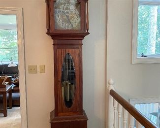19th c. English Tall Case Clock 