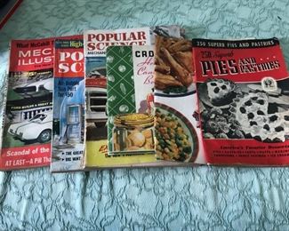 lots of vintage magazines