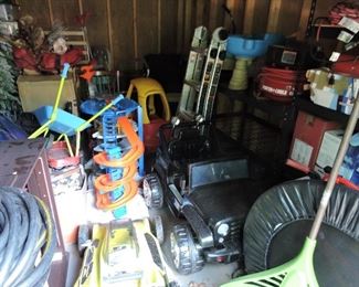 Childrens toys and battery powered ride ons