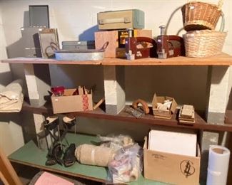 Remnant Carpet Squares, Antique Leg Braces, Antique Carpet Tackers