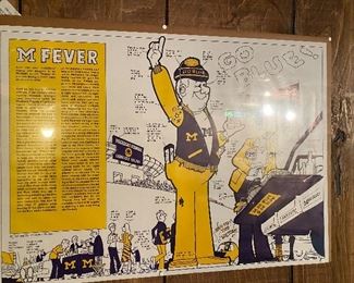 Vintage U of M Poster! 1980s