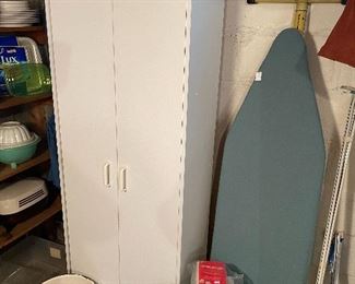 Storage Cabinet, Laundry Misc.