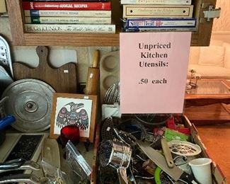 Utensils, Cookbooks