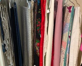 Table Cloths, Quilts