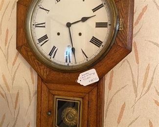 Sessions Clock Company "Clintion" Wall Clock