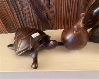 Hand Carved Wood Figures