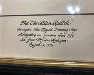 The "Christian Radich" , Operation Sail 1976