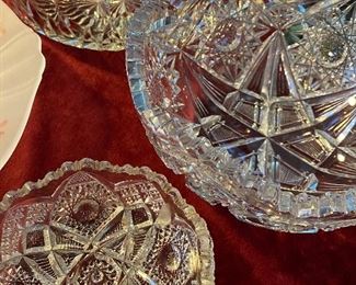 Cut and Pressed Glass