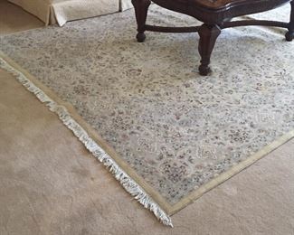 One of several beautiful area rugs. 