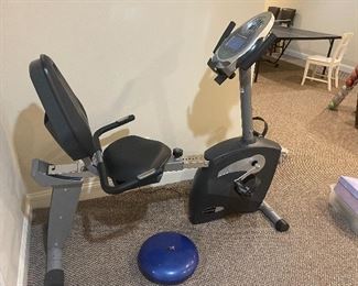 Schwinn recumbent exercise bike 113/213