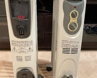 Safe brand portable heater and Polonius brand portable heater