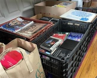 Magazines, CDs, Playbills