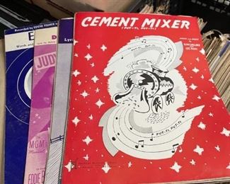 Vintage Music Sheets