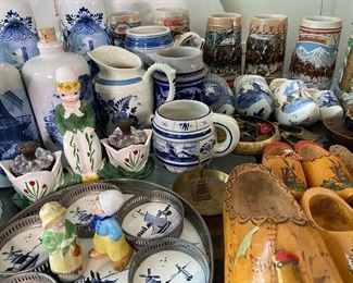 Delft, Beer Stein, Wooden Clog