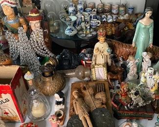 Collectibles, religious figures and statues