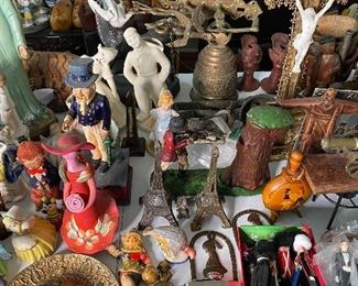 Monastery Bells, Religious Figures, Eiffel Towes