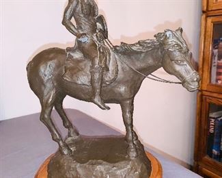 Western bronze sculptures