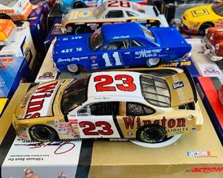 NASCAR die cast model cars - Jimmy Spencer in the Winston car